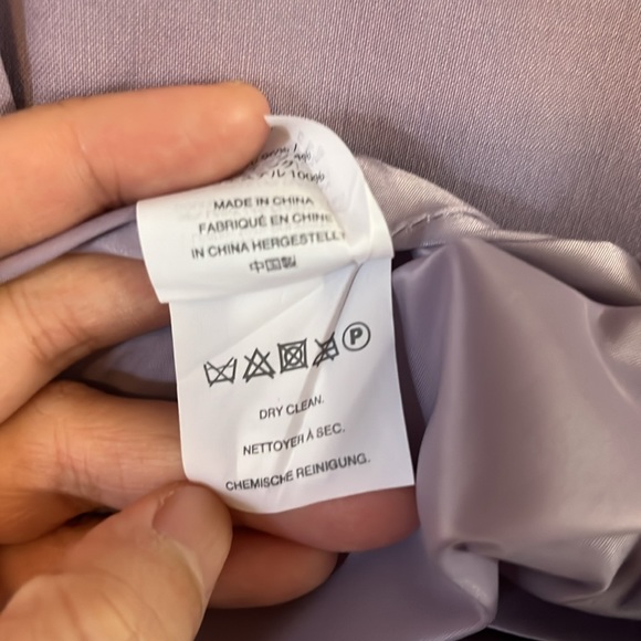 J. Crew Lavender Sleeveless Ruffle Trim Shift Wool Dress 4P - Picture 8 of 12